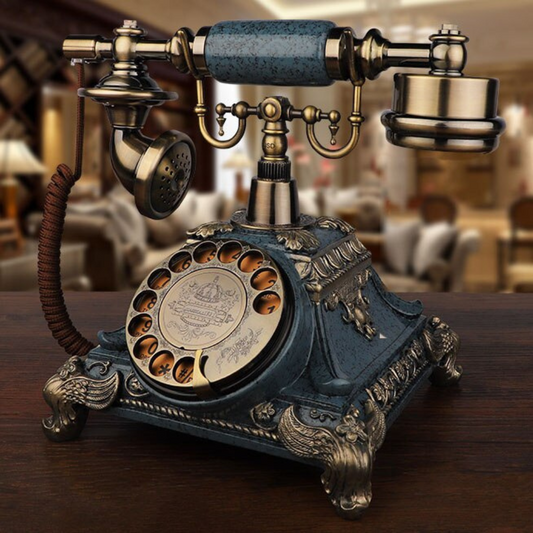 téléphone 1920 bleu