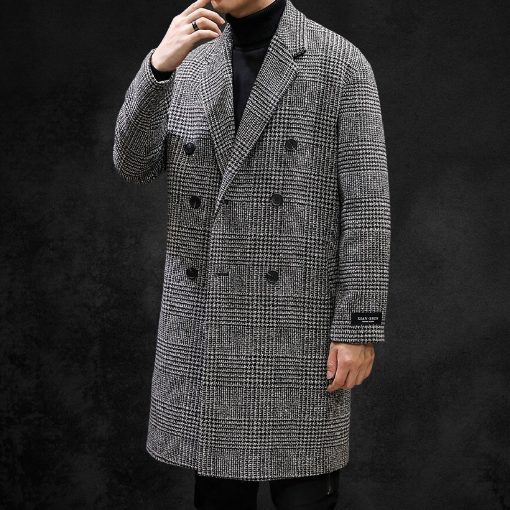 Manteau Vintage Homme gris