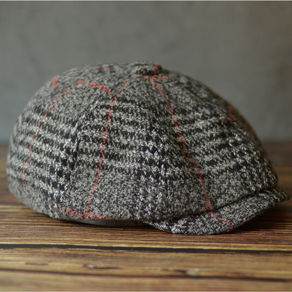 Casquette Homme Gavroche laine gris