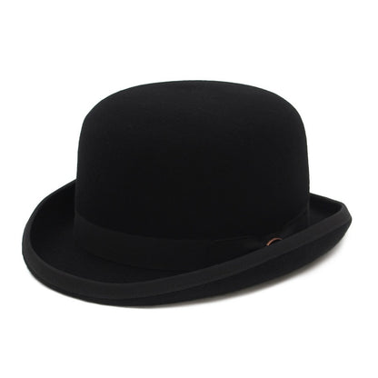 chapeau melon noir