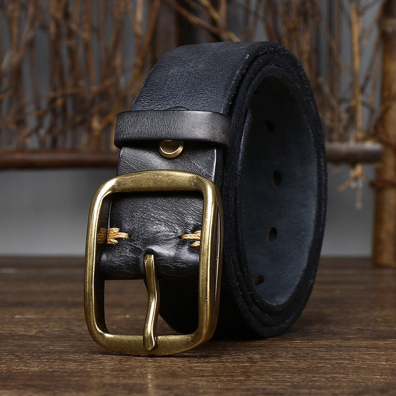 Ceinture Homme Cuir Noir