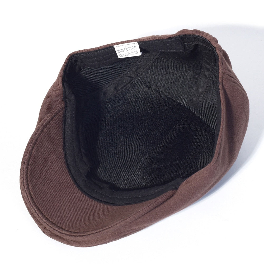 Casquette Année 20 marron